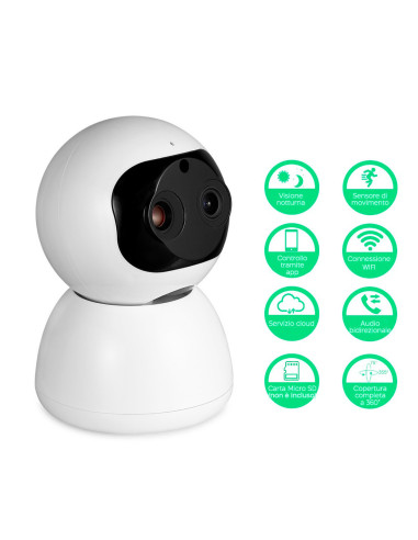 Caméra intelligente Wi-Fi Q-S2099, zoom 10X,...