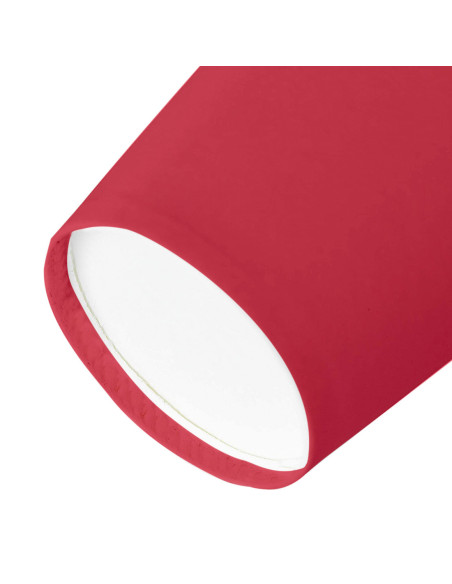 Pack 150 verres en carton Rouge 180 ml jetables, biodégradables et compostables