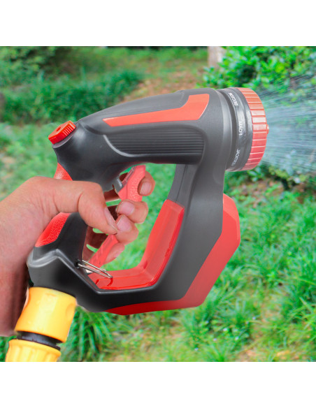 Tuyau avec buse de réservoir de savon 200 ml Pulvérisateur 8 jets d'eau