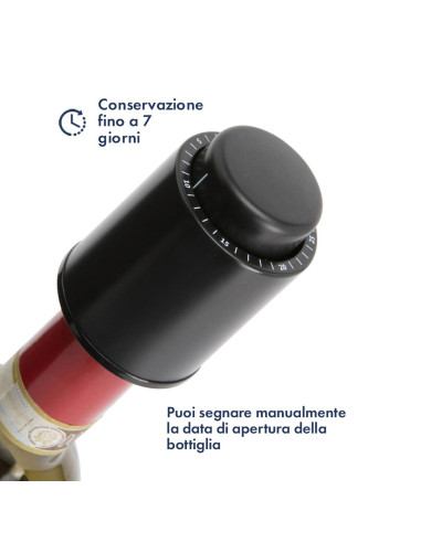 Système vide de bouchon de vin économiseur...