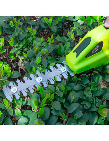 Taille-haie électrique à batterie rechargeable...