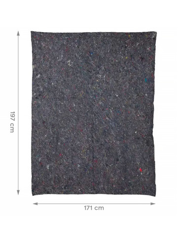 Couverture de déménagement 197x171cm Protection...