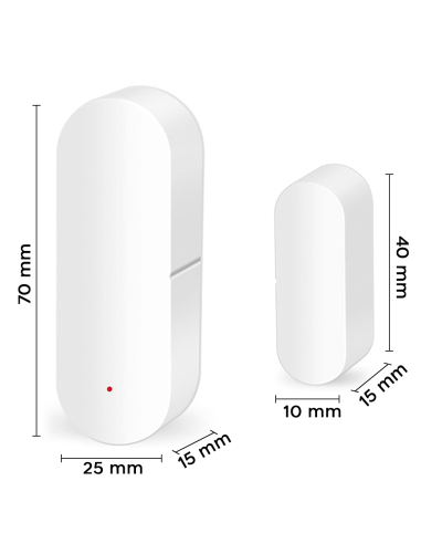 Alarme sécurité pour portes et fenêtres avec...