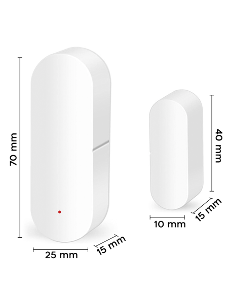 Alarme sécurité pour portes et fenêtres avec notification Wi-Fi via application