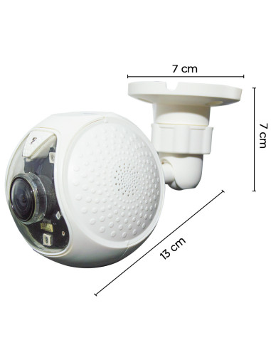 Caméra IP Wi-Fi Full HD avec sirène et application