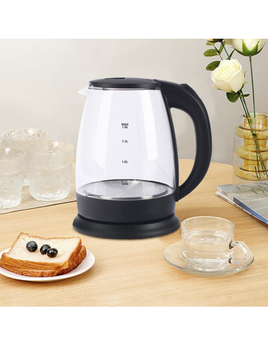 Bouilloire Électrique en Verre Borosilicate...