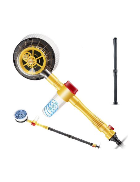 Brosse rotative haute pression lavage des vitres voiture avec réservoir savon