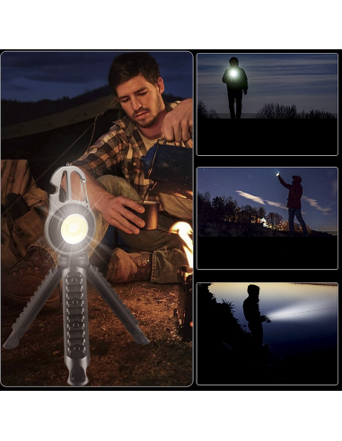 Mini lampe poche LED polyvalente portable...