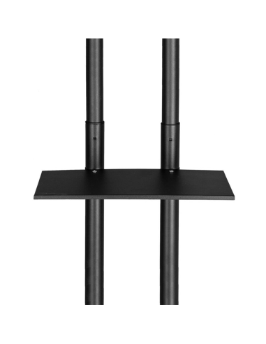 Support de chariot TV à 4 roues pivotantes pour...