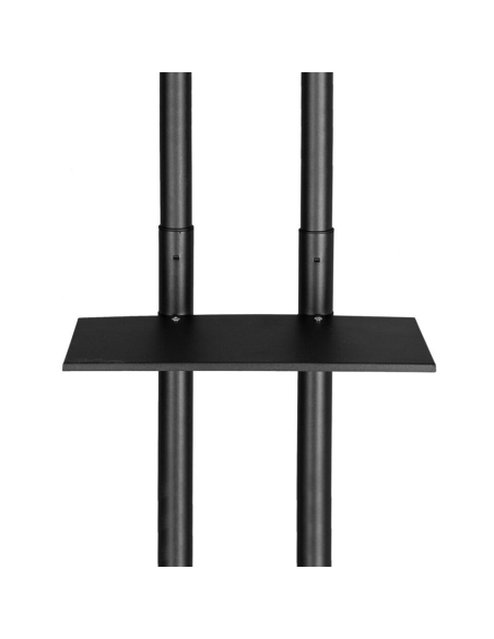 Support de chariot TV à 4 roues pivotantes pour téléviseurs mobiles jusqu'à 50kg