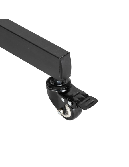 Support de chariot TV à 4 roues pivotantes pour téléviseurs mobiles jusqu'à 50kg