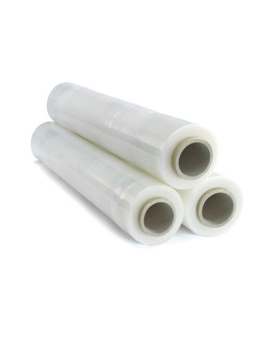 Lot 3 rouleaux film rétractable transparent...