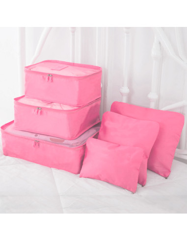 Ensemble 6 organiseurs voyage imperméables pour...