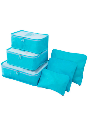 Ensemble 6 organiseurs voyage imperméables pour...