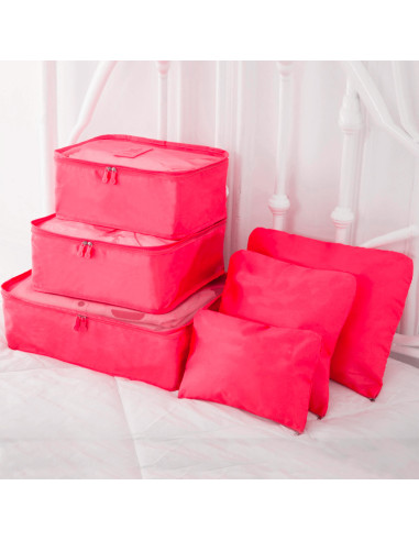 Ensemble 6 organiseurs voyage imperméables pour...