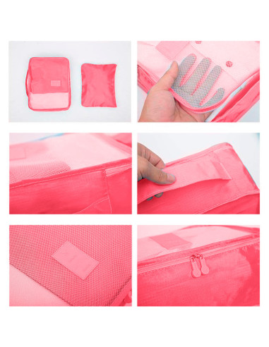 Ensemble 6 organiseurs voyage imperméables pour...