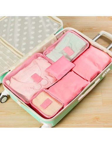 Ensemble 6 organiseurs voyage imperméables pour...