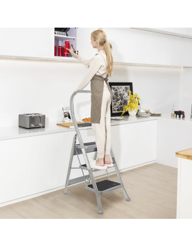 Échelle aluminium 3 marches SCAB 132cm art.760...