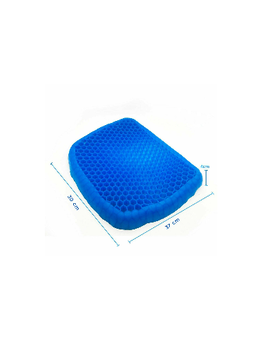 2 coussins anti-escarres gel respirant pour de...