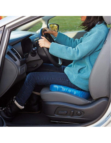 4 coussins anti-escarres gel respirant assis...