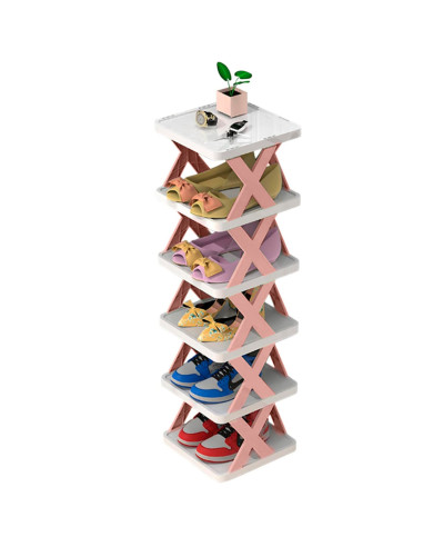 Étagère à chaussures 6 étagères de rangement...