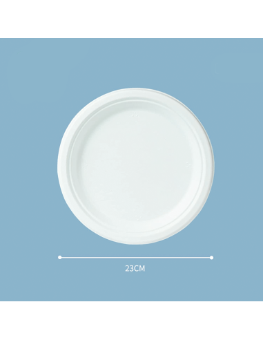 Lot de 20 Assiettes en Papier de 23 cm...