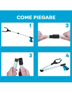 Pince télescopique pour ramasser des objets avec pince... 2