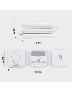 Base de charge magnétique 3 en 1 Chargeur sans fil... 2