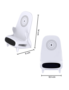 Le chargeur à induction sans fil amplifie le son pour les... 2