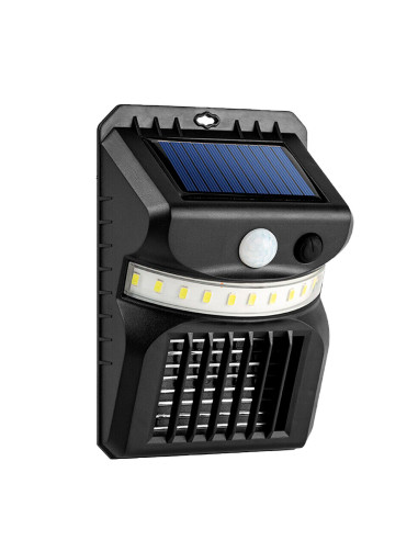 Mini lampe solaire à charge LED Répulsif anti-moustiques à capteur mouvement UV