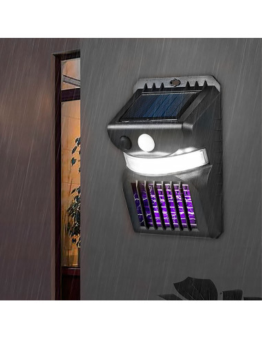 Mini lampe solaire à charge LED Répulsif...