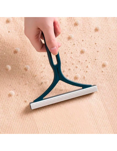 Ensemble de 2 Enleveurs de Peluches Manuelles Brosse Gratte-Peluches Portable