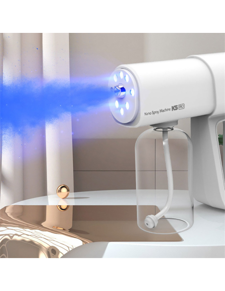 Nébuliseur rechargeable et stérilisateur d'air 15W, vaporisateur de 380 ml