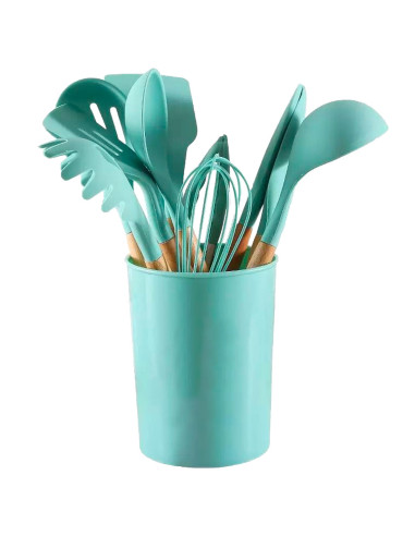 Set 12 ustensiles cuisine silicone qualité...