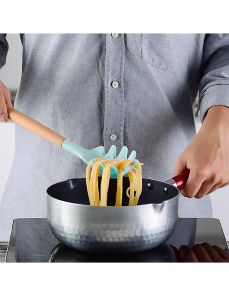 Set 12 ustensiles cuisine silicone qualité alimentaire antiadhésifs résistants