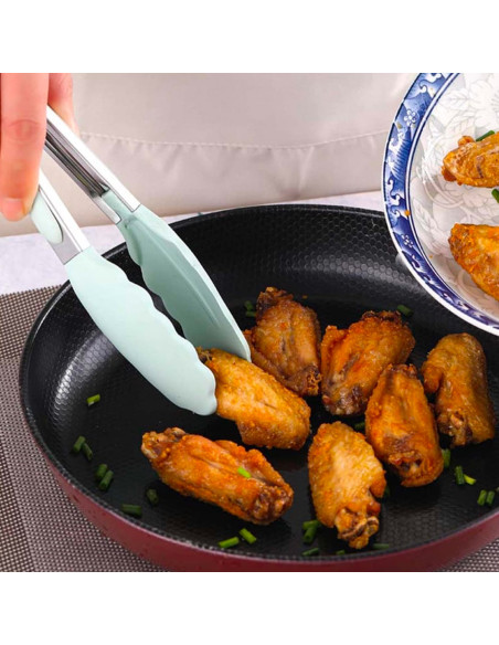 Set 12 ustensiles cuisine silicone qualité alimentaire antiadhésifs résistants