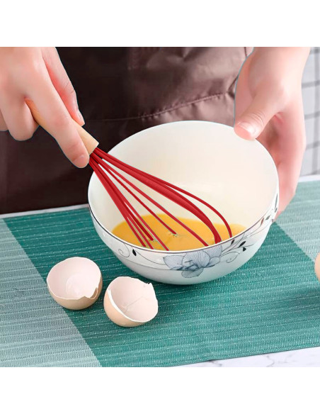 Set 12 ustensiles cuisine silicone qualité alimentaire antiadhésifs résistants