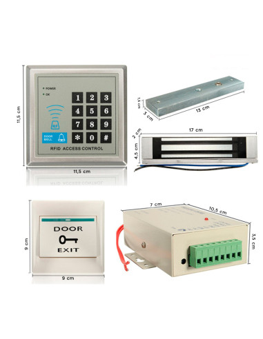 Kit de Système de Serrure Électronique de...