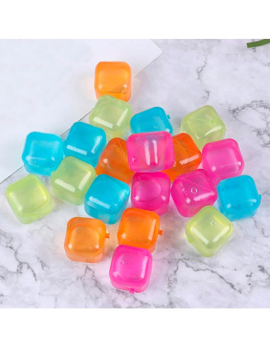 Ensemble de 60 glaçons en silicone...
