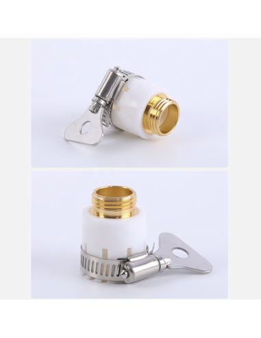 Tuyau de jardin en plastique de 5m avec...