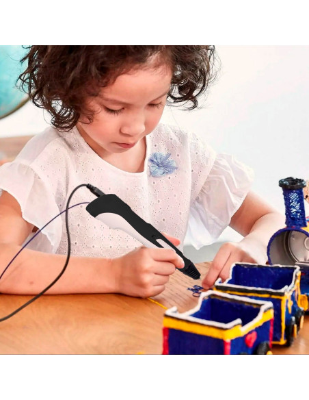 Stylo pour l'impression 3D compatible avec les filaments PLA stéréoscopique