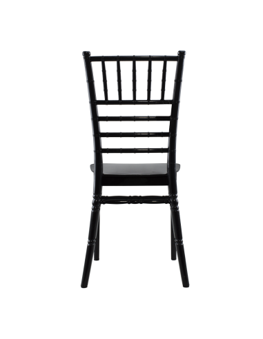 Ensemble de 2 chaises Chiavari noires au design...