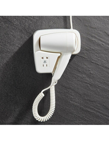 Sèche-cheveux mural pour hôtel B&B entièrement...