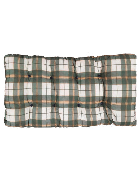 Coussin remplacement rembourré bois pour fauteuil relaxant MAS026 Motif écossais