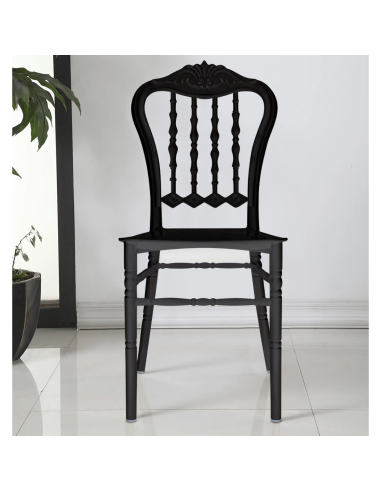 Set 4 chaises Emilia en polypropylène design...