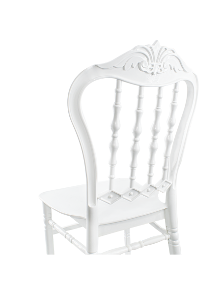 Set 6 chaises Emilia en polypropylène design pour la restauration et événements