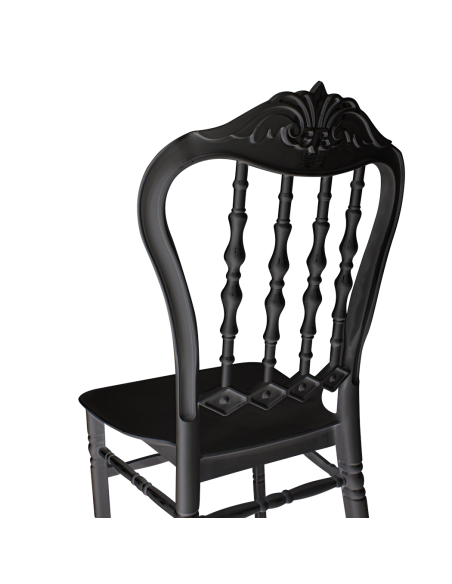 Set 6 chaises Emilia en polypropylène design pour la restauration et événements