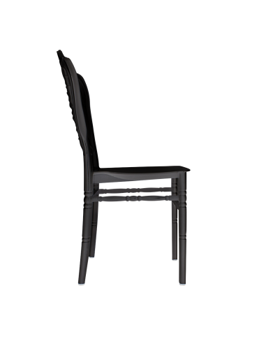 Set 6 chaises Emilia en polypropylène design...