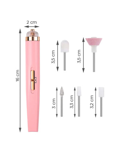 Mini Ponceuse à Ongles Électrique Portable...