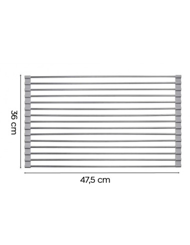 Égouttoir Pliable pour Évier Gain de Place en...